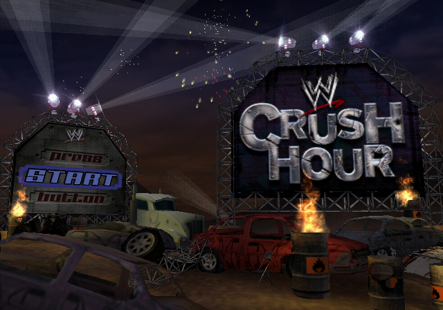 WWE Crush Hour screenshot 4 for Playstation 2